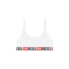 ufsb-oriba Bralette con fascia con logo ufsb-oriba Bralette con fascia con logo