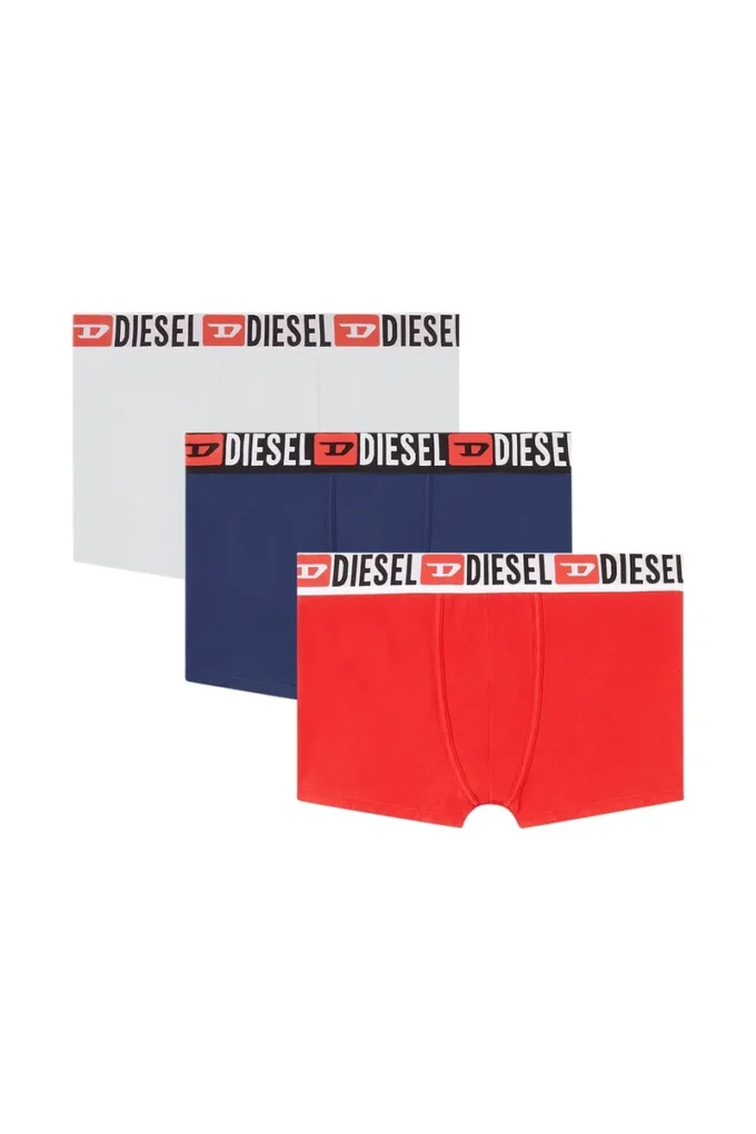 umbx-damienthreepack Confezione da tre boxer con logo su tutta la superficie
