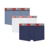umbx-damienthreepack Confezione da tre boxer con logo su tutta la superficie