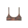 ut-bra-top-utlt Top bikini mimetico con logo ritagliato