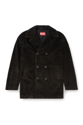 w-otis Cappotto in velluto a coste trattato