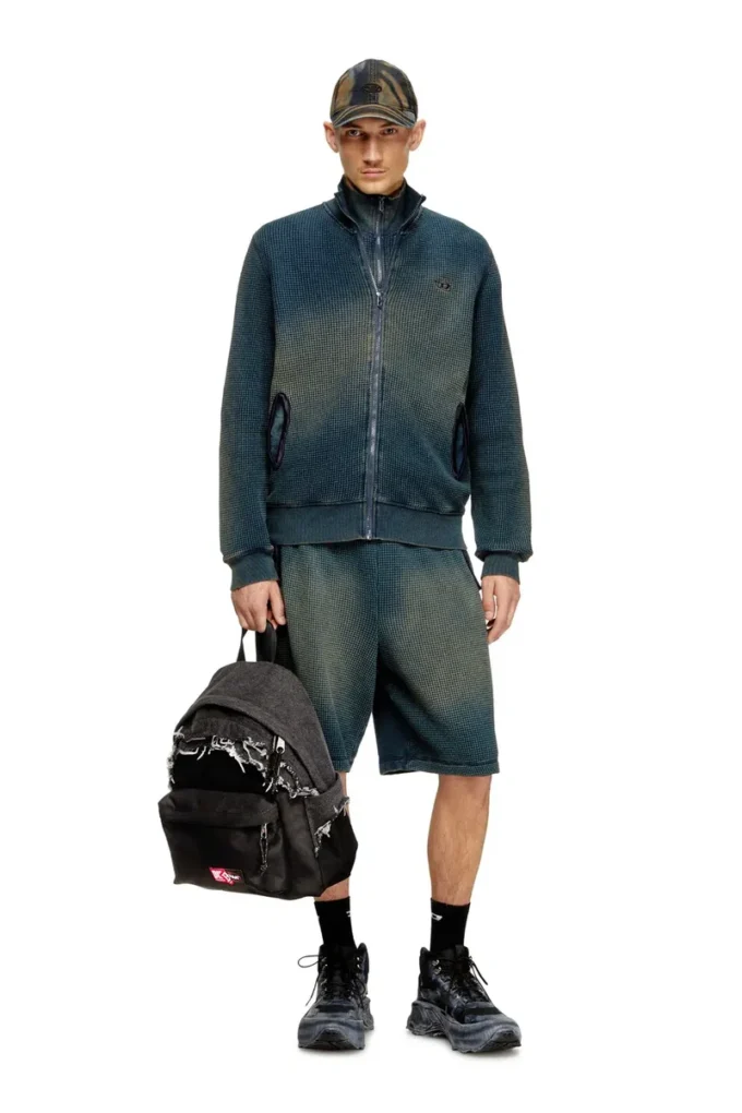 Zaino Diesel Day Pak’r in denim consumato e CORDURA® Zaino Diesel Day Pak’r in denim consumato e CORDURA®